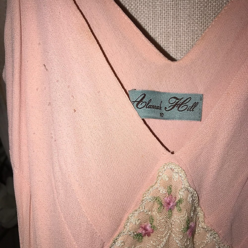 Vintage Alannah Hill - Blush pink dress - Picture 6 of 9